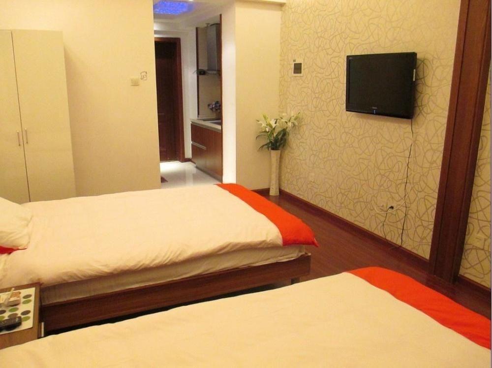 Chengdu Xinyiju Hotel Apartment Exterior foto