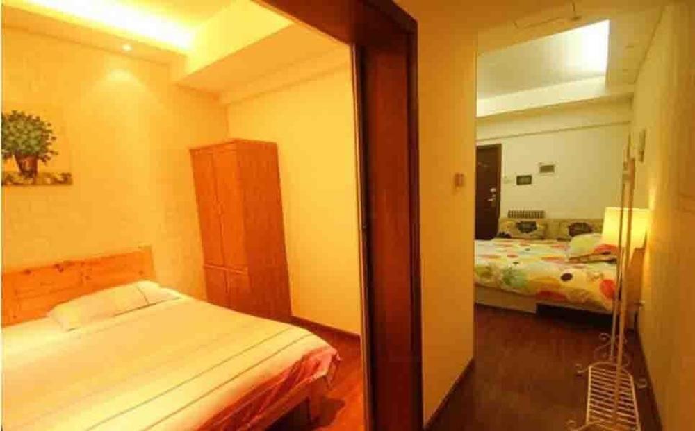Chengdu Xinyiju Hotel Apartment Exterior foto
